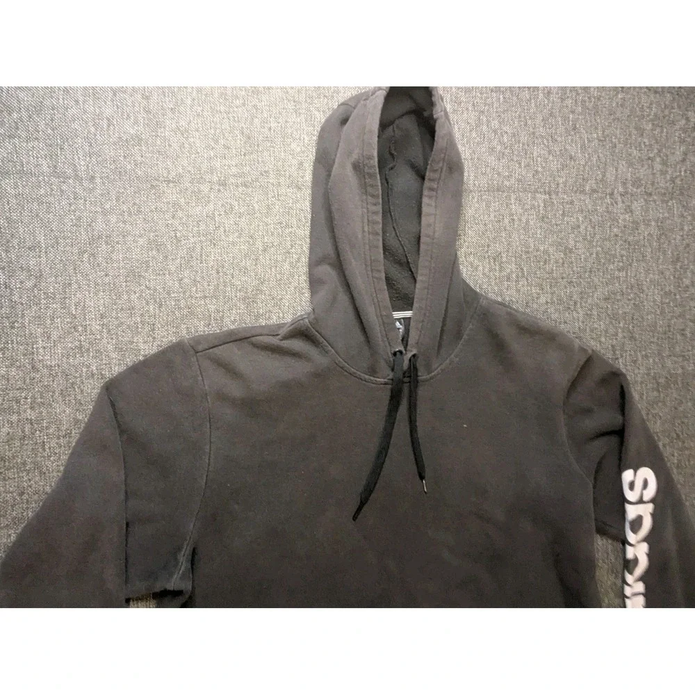 Adidas Men's Large Black Pullover‎ Hoodie Large Athletic Sports Sweatshirt